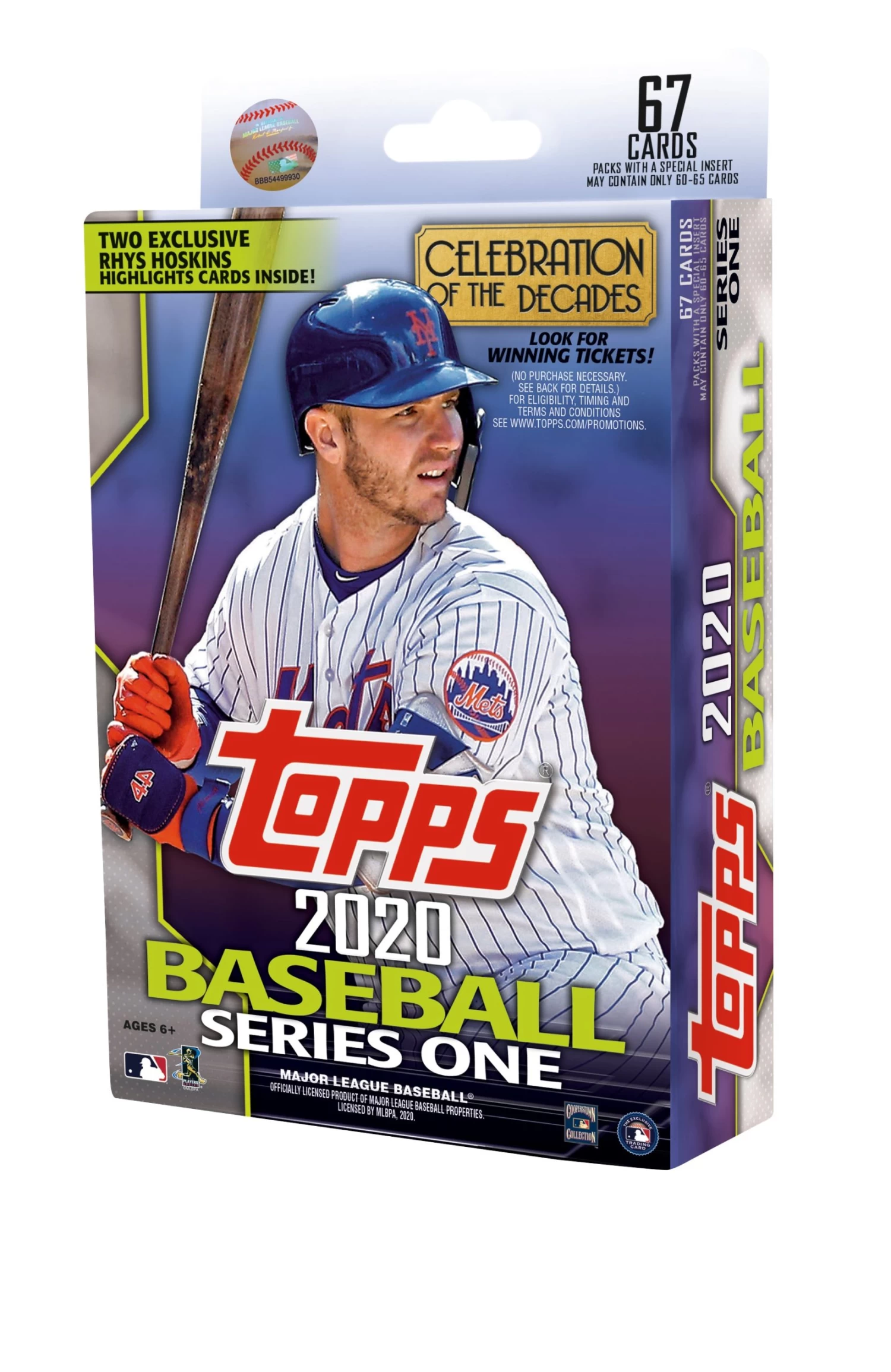 2020 Topps Series 1 MLB Baseball - Hanger Box (Walmart Exclusive) 3 2020 Topps Series 1 MLB Baseball - Hanger Box (Walmart Exclusive)