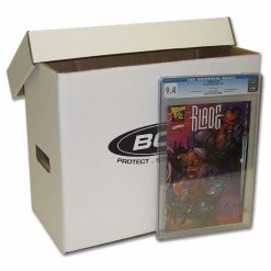 BCW Graded Comic Cardboard Storage Box W/ Lid