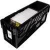BCW Long Comic Book Plastic Storage Bin -Card Sale Store 1 cbb long blk 1 opentoploader