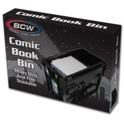 BCW Short Comic Book Plastic Storage Bin 7 BCW Short Comic Book Plastic Storage Bin -Card Sale Store 1 cbb short blk 3 package