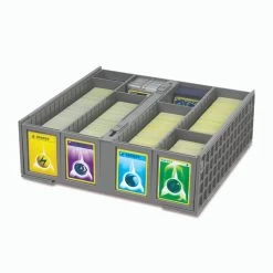 BCW Collectible Card Bin Plastic Storage Box (3,200 Ct) 13 BCW Collectible Card Bin Plastic Storage Box (3,200 Ct) -Card Sale Store 1 ccb 3200 gry 1 open pokemon gaming