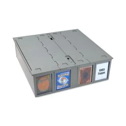 BCW Collectible Card Bin Plastic Storage Box (3,200 Ct) 11 BCW Collectible Card Bin Plastic Storage Box (3,200 Ct) -Card Sale Store 1 ccb 3200 gry lock 3 1
