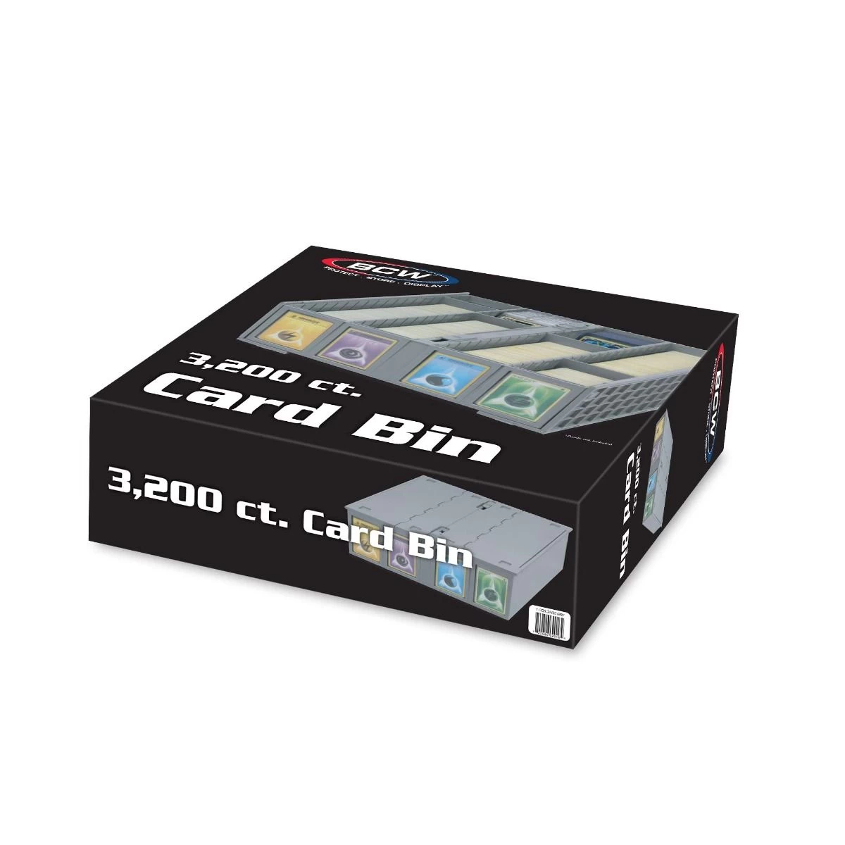 BCW Collectible Card Bin Plastic Storage Box (3,200 Ct) 3 BCW Collectible Card Bin Plastic Storage Box (3,200 Ct)