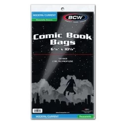 BCW Resealable Current/Modern Comic Bags (100ct) 7 BCW Resealable Current/Modern Comic Bags (100ct) -Card Sale Store 1 cur template cur r 1