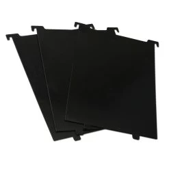 BCW Magazine & Document Bin Partition -Card Sale Store 1 mdp blk 1