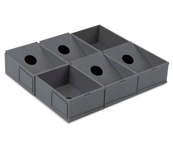 BCW Modular Plastic Sorting Tray (holds Toploaders & Magnetics) 3 BCW Modular Plastic Sorting Tray (holds Toploaders & Magnetics)