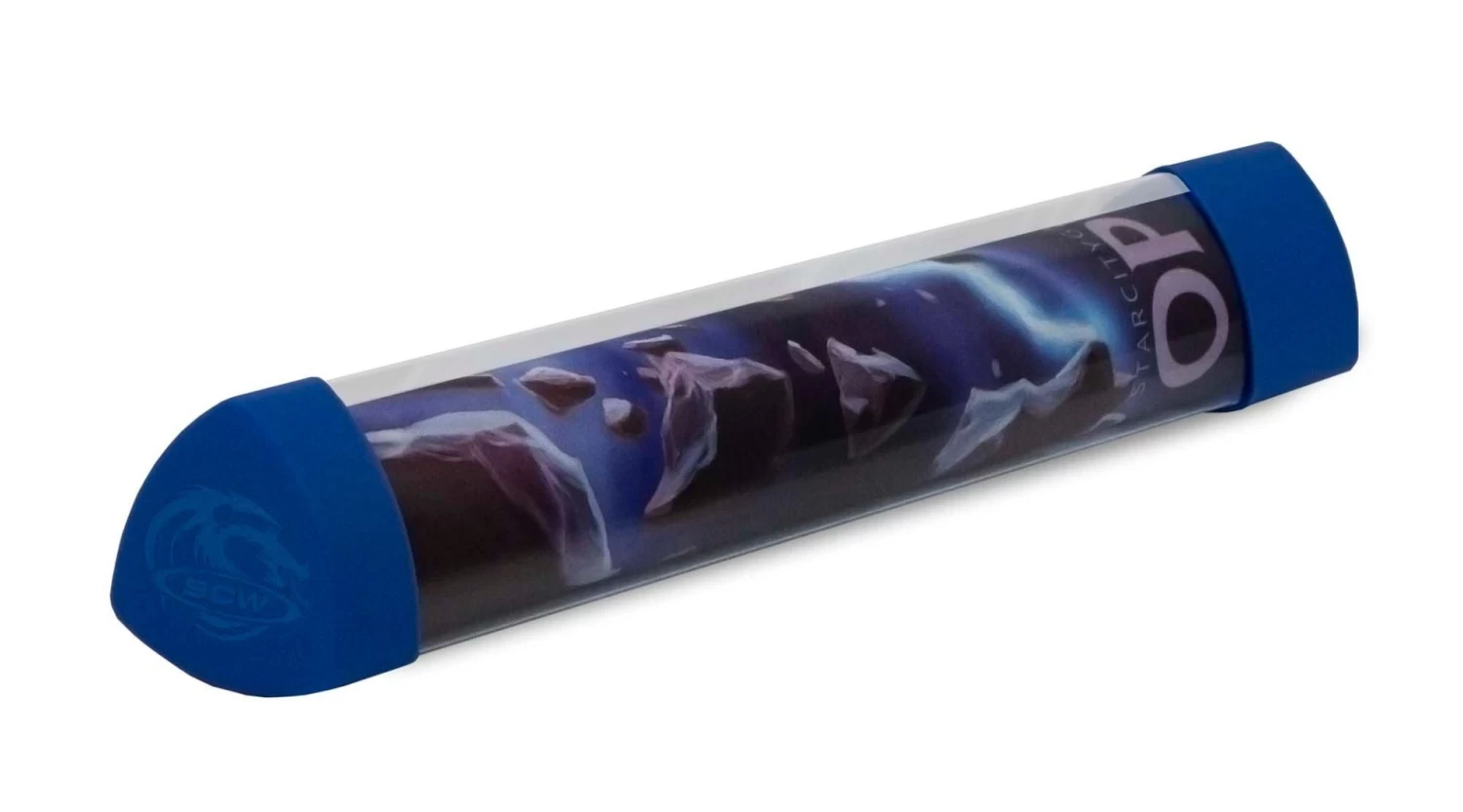 BCW Gaming Playmat Tube W/ Dice Cap - Blue 5 BCW Gaming Playmat Tube W/ Dice Cap - Blue - Image 3