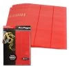 BCW Side-Loading 18-Pocket Pro Pages (10ct) - Red 2 BCW Side-Loading 18-Pocket Pro Pages (10ct) - Red -Card Sale Store 1 pro18s red 1 b