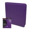 BCW Z-Folio 12-Pocket LX Album Binder - Purple -Card Sale Store 1 zf12lx pur 1 single 2