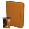 BCW Z-Folio 9-Pocket LX Album Binder - Orange -Card Sale Store 1 zf9lx org 1 pair