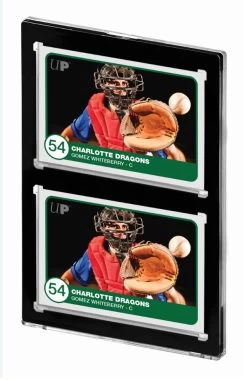 Ultra Pro ONE-TOUCH Magnetic Card Holder 2-Card Black Border (35pt) -Card Sale Store 15112 UV 1