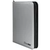 Ultra Pro Fire-Resistant PRO 9-Pocket Zippered Binder - Silver