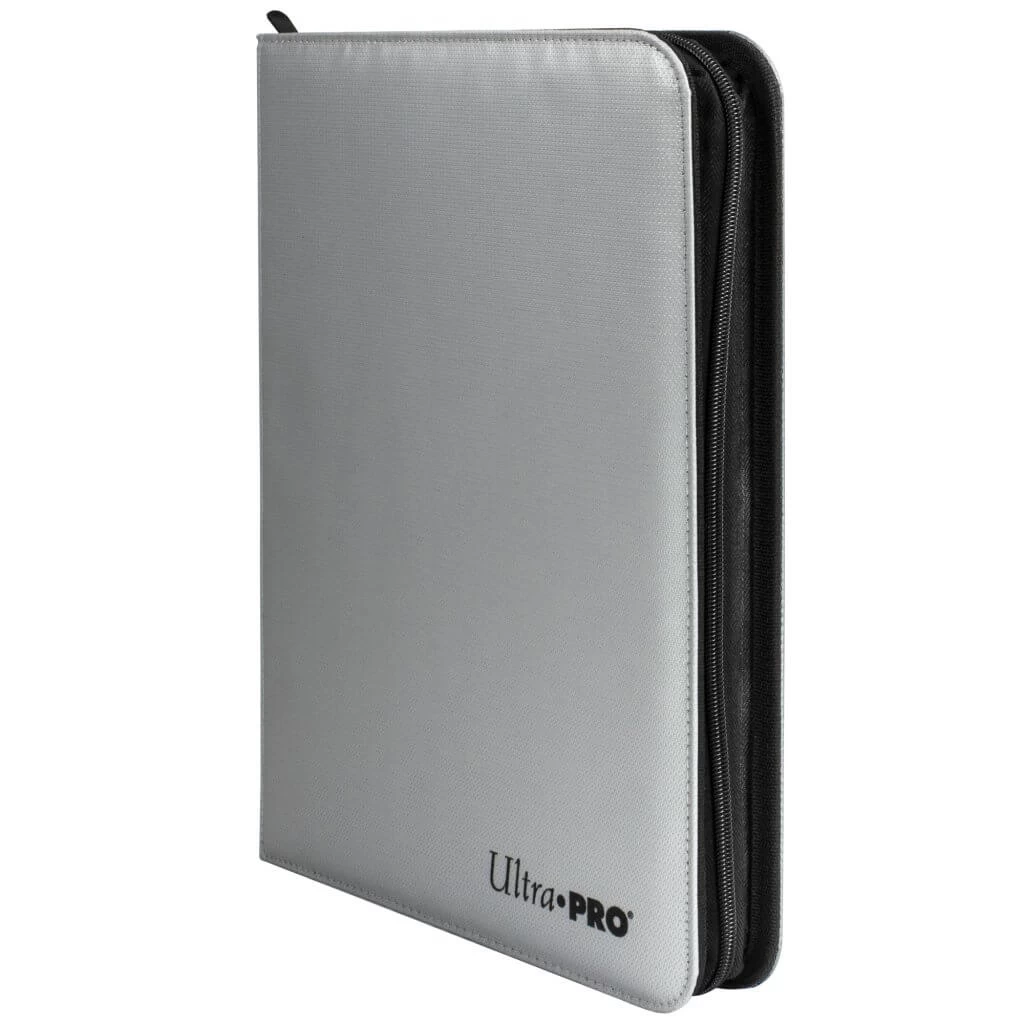 Ultra Pro Fire-Resistant PRO 9-Pocket Zippered Binder - Silver 3 Ultra Pro Fire-Resistant PRO 9-Pocket Zippered Binder - Silver