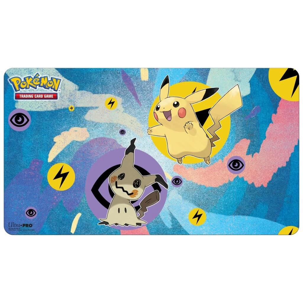 Ultra Pro Gaming Playmat / Breakers Mat - Pokemon Pikachu & Mimikyu 3 Ultra Pro Gaming Playmat / Breakers Mat - Pokemon Pikachu & Mimikyu