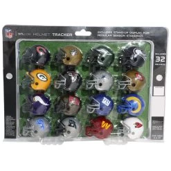 Riddell 32-piece Mini NFL Helmet Standings (Ladder) Tracker -Card Sale Store 1903009044 37 13 f 2500