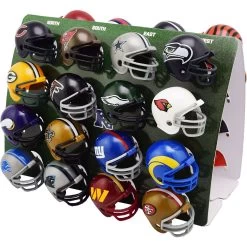 Riddell 32-piece Mini NFL Helmet Standings (Ladder) Tracker