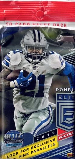 2020 Panini Donruss Elite NFL Football - Cello/Fat/Value Pack