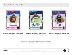 2020-21 Panini Clearly Donruss NBA Basketball Cards - Hobby Box 14 2020-21 Panini Clearly Donruss NBA Basketball Cards - Hobby Box -Card Sale Store 20 21 clearly donruss 4