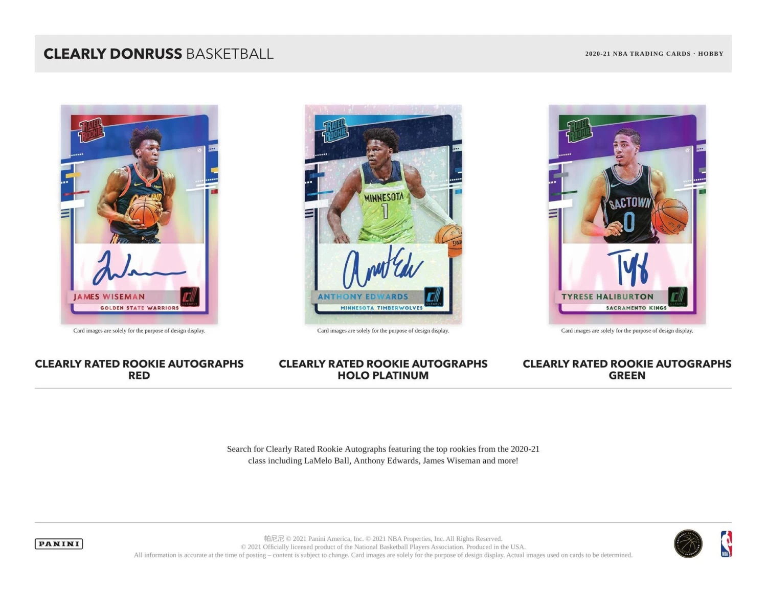 2020-21 Panini Clearly Donruss NBA Basketball Cards - Hobby Box 8 2020-21 Panini Clearly Donruss NBA Basketball Cards - Hobby Box - Image 6