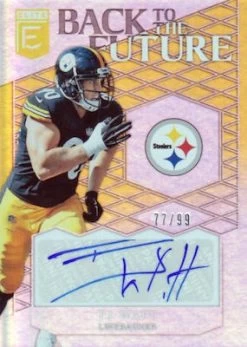2018 Panini Donruss Elite NFL Football - Blaster Box -Card Sale Store 2018 Donruss Elite Football Back to the Future Signatures TJ Watt