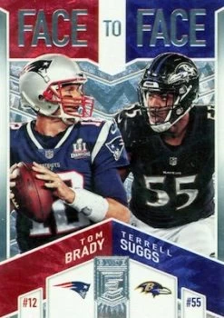 2018 Panini Donruss Elite NFL Football - Blaster Box -Card Sale Store 2018 Donruss Elite Football Face to Face Suggs Tom Brady