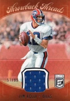 2018 Panini Donruss Elite NFL Football - Blaster Box -Card Sale Store 2018 Donruss Elite Football Throwback Threads Jim Kelly