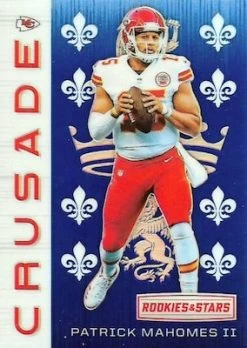 2018 Panini Rookies & Stars NFL Football - Cello/Fat/Value Pack -Card Sale Store 2018 Panini Rookies Stars Football Crusade Patrick Mahomes