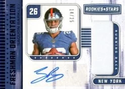 2018 Panini Rookies & Stars NFL Football - Cello/Fat/Value Pack -Card Sale Store 2018 Panini Rookies Stars Football Freshman Orientation Autograph Relics Saquon Barkley