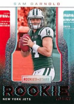 2018 Panini Rookies & Stars NFL Football - Cello/Fat/Value Pack -Card Sale Store 2018 Panini Rookies Stars Football Rookie Rush Darnold