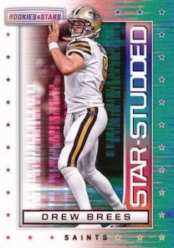 2018 Panini Rookies & Stars NFL Football - Cello/Fat/Value Pack -Card Sale Store 2018 Panini Rookies Stars Football Star Studded Drew Brees