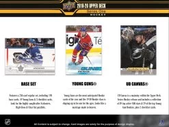 2019-20 Upper Deck Series 1 NHL Hockey - Retail Box 9 2019-20 Upper Deck Series 1 NHL Hockey - Retail Box -Card Sale Store 2019 20 ud series 1 tin 2 883ac98c 6bdf 4d7a ac3a 9030c3bf9803