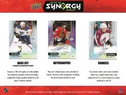 2019-20 Upper Deck Synergy NHL Hockey - Hobby Box -Card Sale Store 2019 20 ud synergy hockey 2