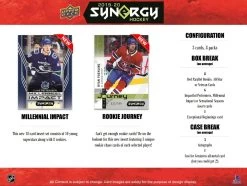 2019-20 Upper Deck Synergy NHL Hockey - Hobby Box -Card Sale Store 2019 20 ud synergy hockey 4