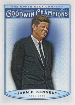 2019 Upper Deck Goodwin Champions - Mega Box -Card Sale Store 2019 Upper Deck Goodwin Champions Base 35 John F. Kennedy