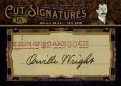 2019 Upper Deck Goodwin Champions - Mega Box -Card Sale Store 2019 Upper Deck Goodwin Champions Cut Signatures Orville Wright