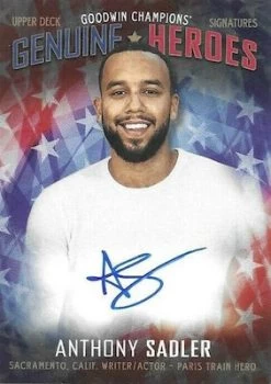 2019 Upper Deck Goodwin Champions - Mega Box -Card Sale Store 2019 Upper Deck Goodwin Champions Genuine Heroes Sadler