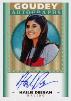 2019 Upper Deck Goodwin Champions - Mega Box -Card Sale Store 2019 Upper Deck Goodwin Champions Goudey Autographs Hailie Deegan