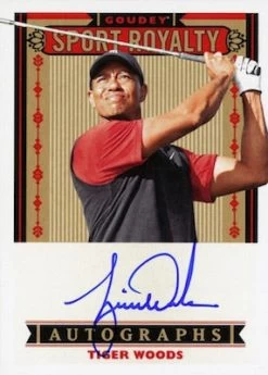 2019 Upper Deck Goodwin Champions - Mega Box -Card Sale Store 2019 Upper Deck Goodwin Champions Goudey Sport Royalty Autographs Tiger Woods