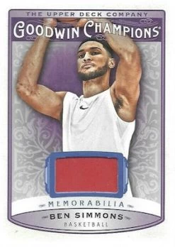 2019 Upper Deck Goodwin Champions - Mega Box -Card Sale Store 2019 Upper Deck Goodwin Champions Memorabilia Ben Simmons