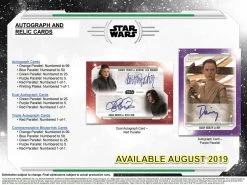 Topps Star Wars Skywalker Saga (2019) - Hobby Box -Card Sale Store 2019 topps skywalker saga 4