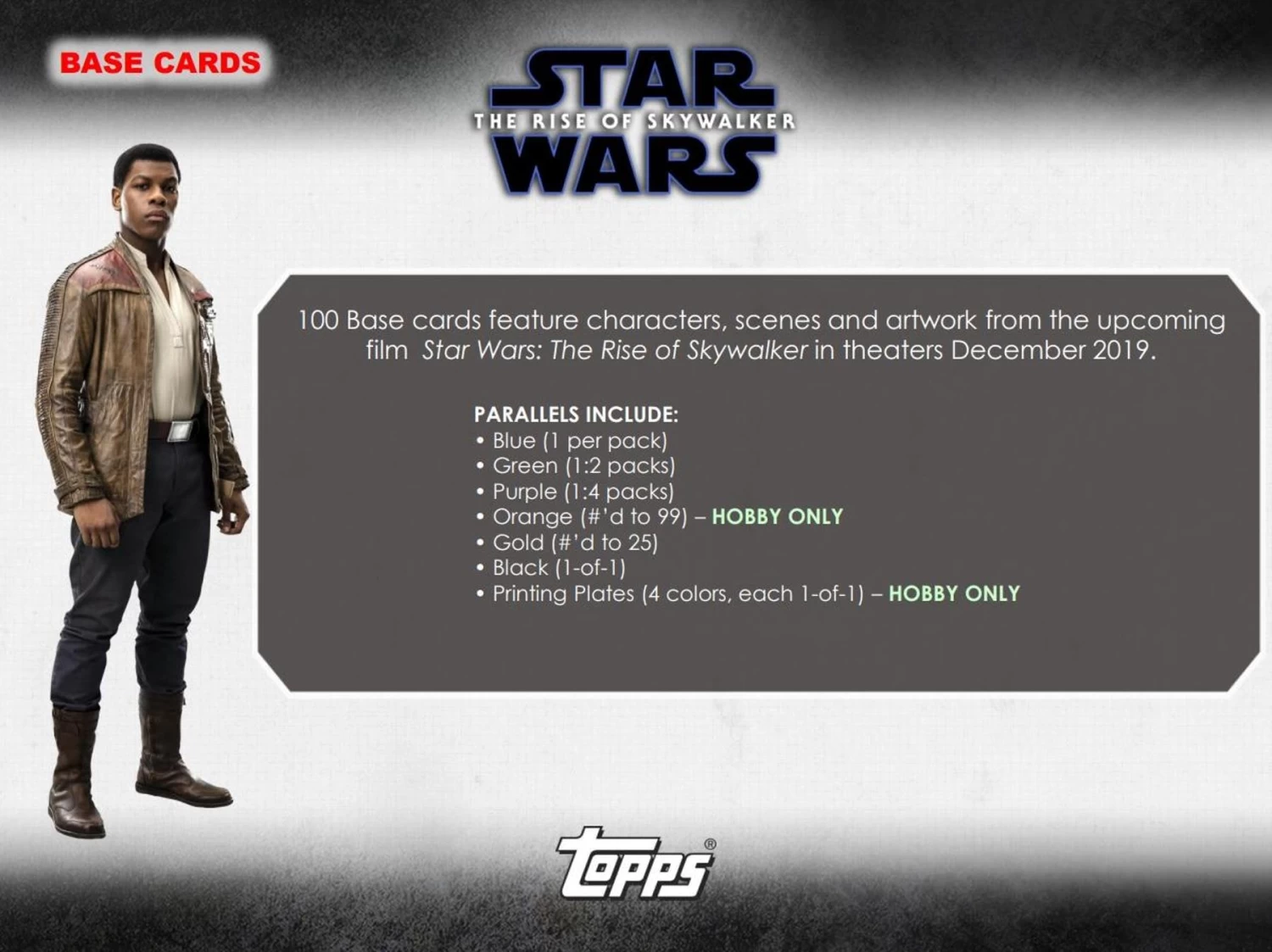 Topps Star Wars The Rise Of Skywalker (2019) - Hobby Box 5 Topps Star Wars The Rise Of Skywalker (2019) - Hobby Box - Image 3