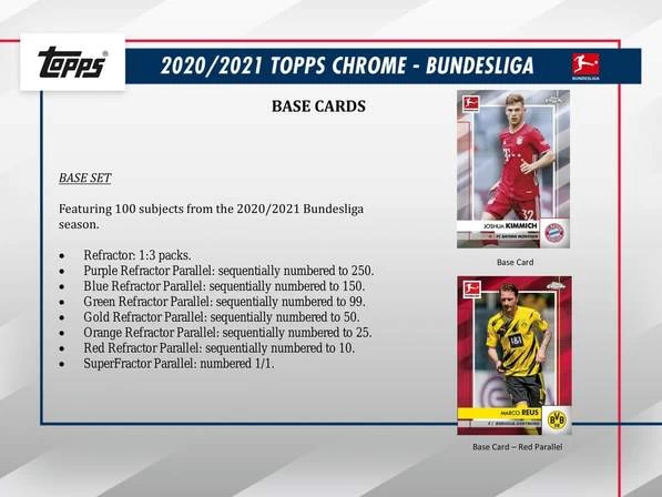 2020-21 Topps Chrome Bundesliga Soccer - Hobby Box 7 2020-21 Topps Chrome Bundesliga Soccer - Hobby Box - Image 5