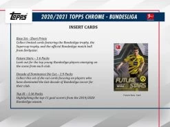 2020-21 Topps Chrome Bundesliga Soccer - Hobby Box 16 2020-21 Topps Chrome Bundesliga Soccer - Hobby Box -Card Sale Store 2020 21 t chrome dsl 3 608x448 d6fad4c3 d66a 4717 b55b 57f9141dbd9b