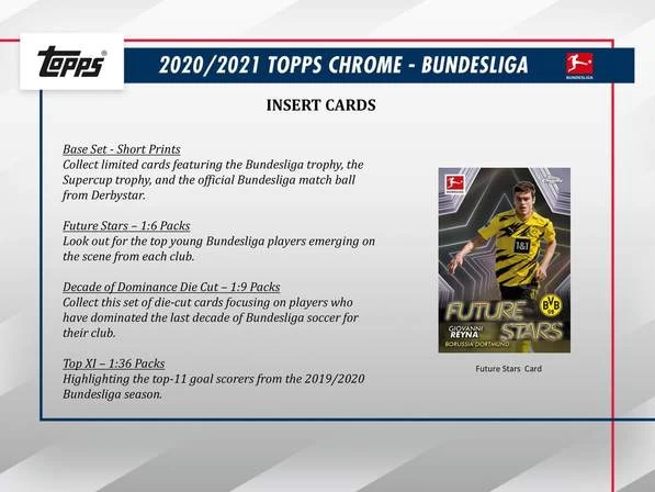 2020-21 Topps Chrome Bundesliga Soccer - Hobby Box 9 2020-21 Topps Chrome Bundesliga Soccer - Hobby Box - Image 7