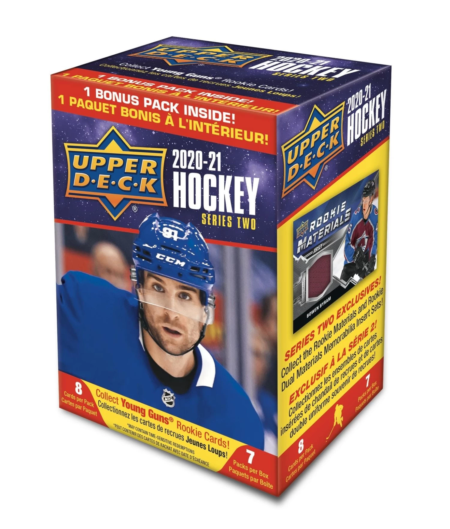 2020-21 Upper Deck Series 2 NHL Hockey - Blaster Box 3 2020-21 Upper Deck Series 2 NHL Hockey - Blaster Box