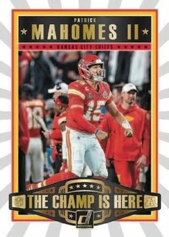 2020 Panini Donruss NFL Football - Cello/Fat/Value Pack -Card Sale Store 2020 Donruss Football NFL Cards The Champ is Here Patrick Mahomes b1e50497 fb74 4a23 95a0 cd4cbbaa7bf5