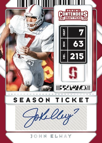 2020 Panini Contenders Draft Picks FOTL NFL Football - Hobby Box 10 2020 Panini Contenders Draft Picks FOTL NFL Football - Hobby Box - Image 8