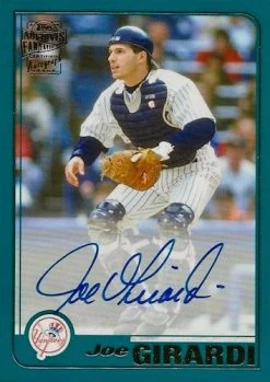2020 Topps Archives MLB Baseball - Blaster Box -Card Sale Store 2020 Topps Archives Baseball Cards Fan Favorites Autographs Joe Girardi Auto