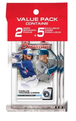 2020 Topps Bowman MLB Baseball - Cello/Fat/Value Pack
