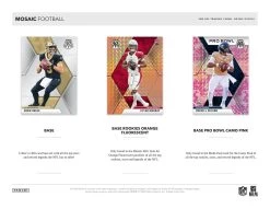 2020 Panini Mosaic NFL Football - Blaster Box 12 2020 Panini Mosaic NFL Football - Blaster Box -Card Sale Store 2020 mosaic retail excell 2a